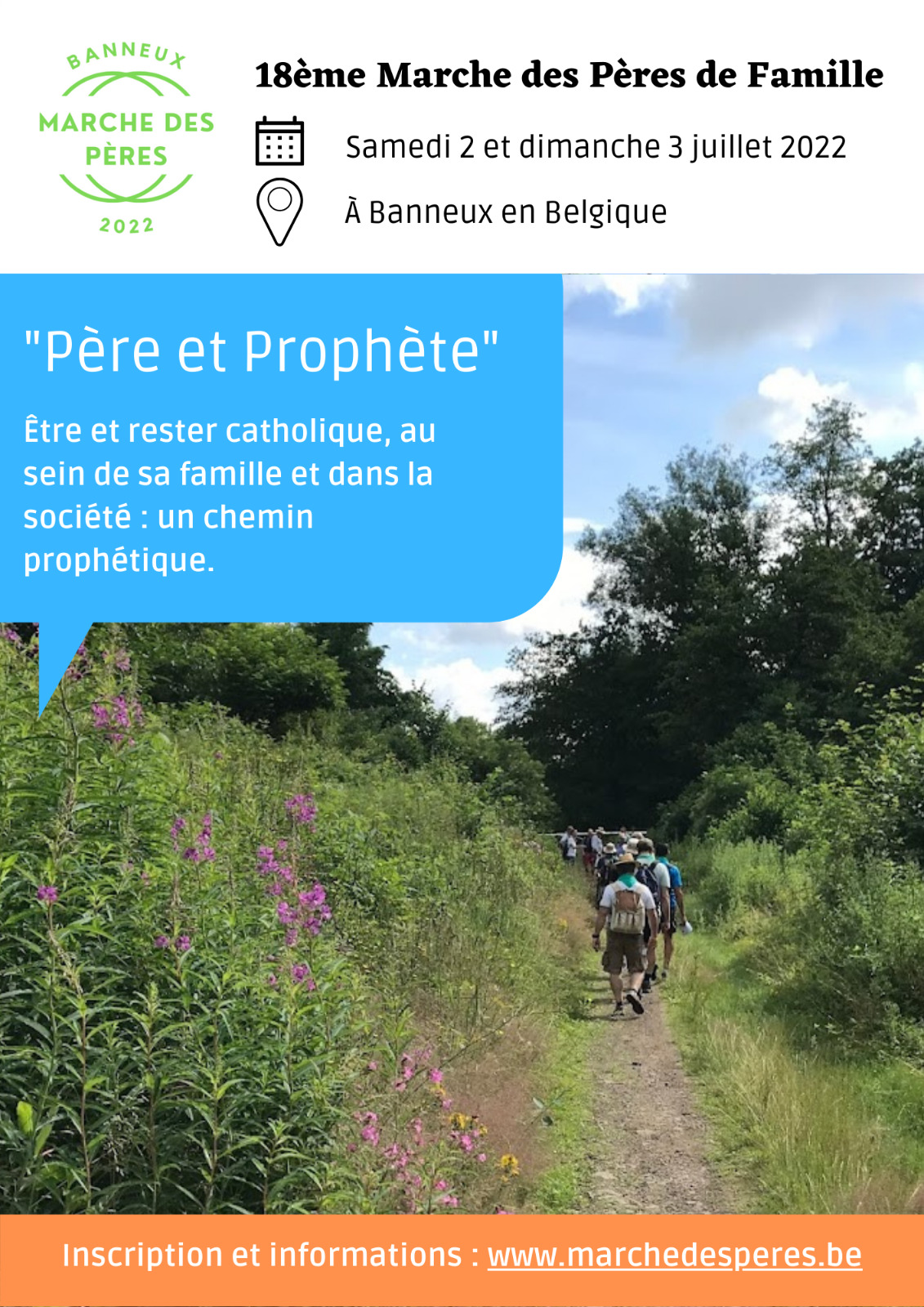 Marche des pères Banneux 2022