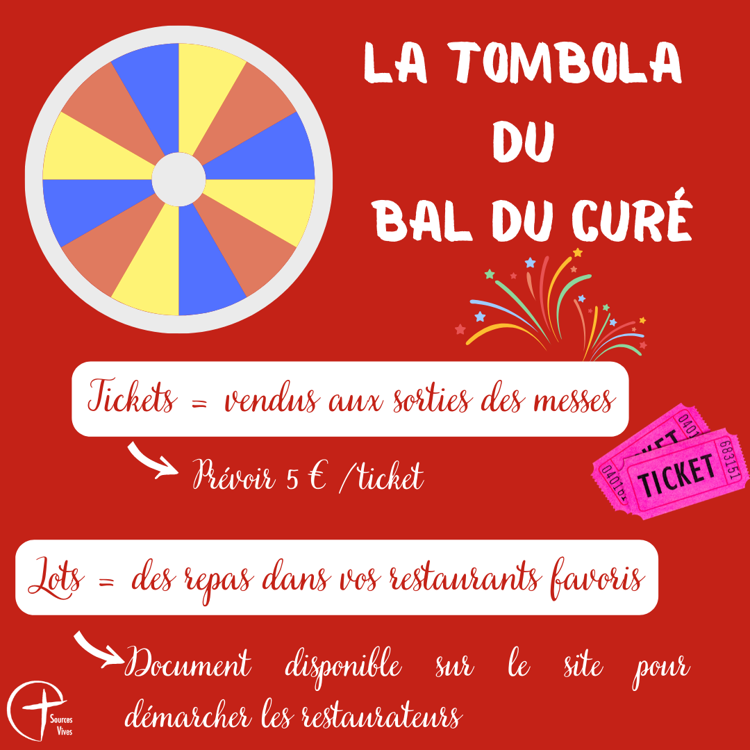 LA TOMBOLA DU BAL DU CURÉ